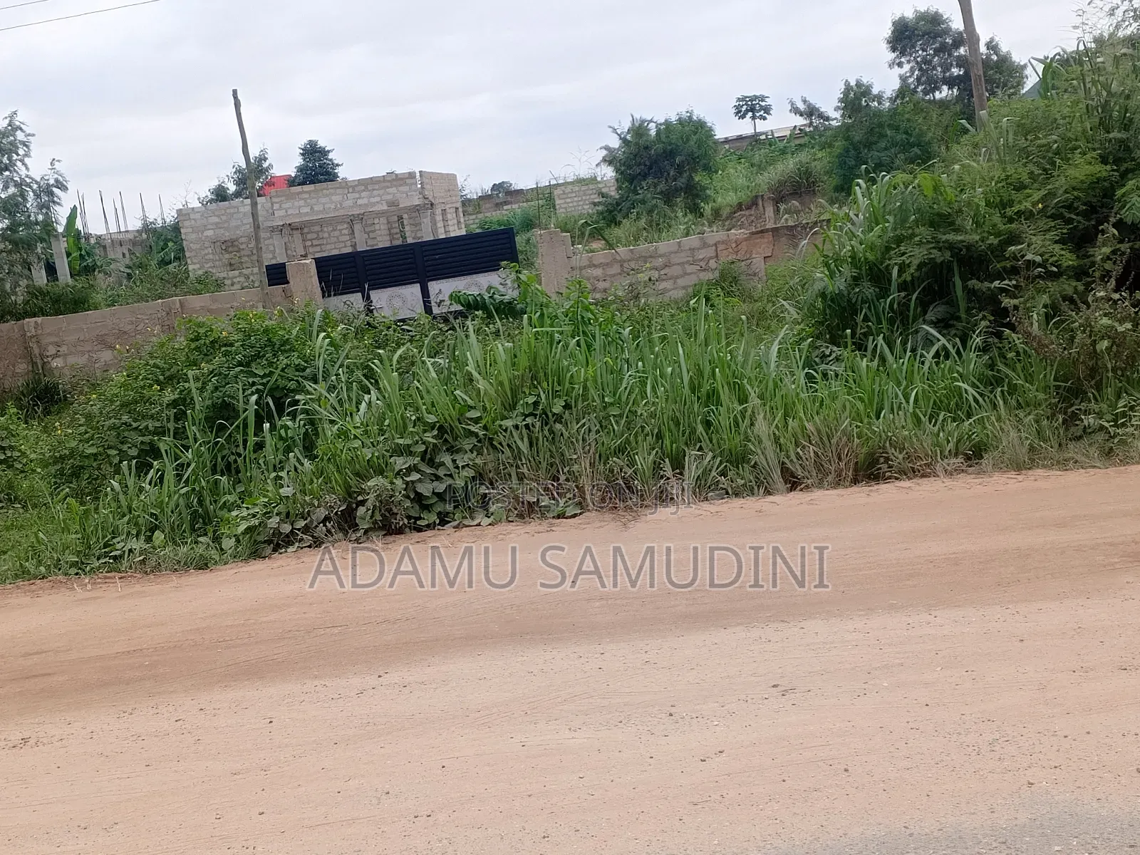 Land at Asabadi by the Road