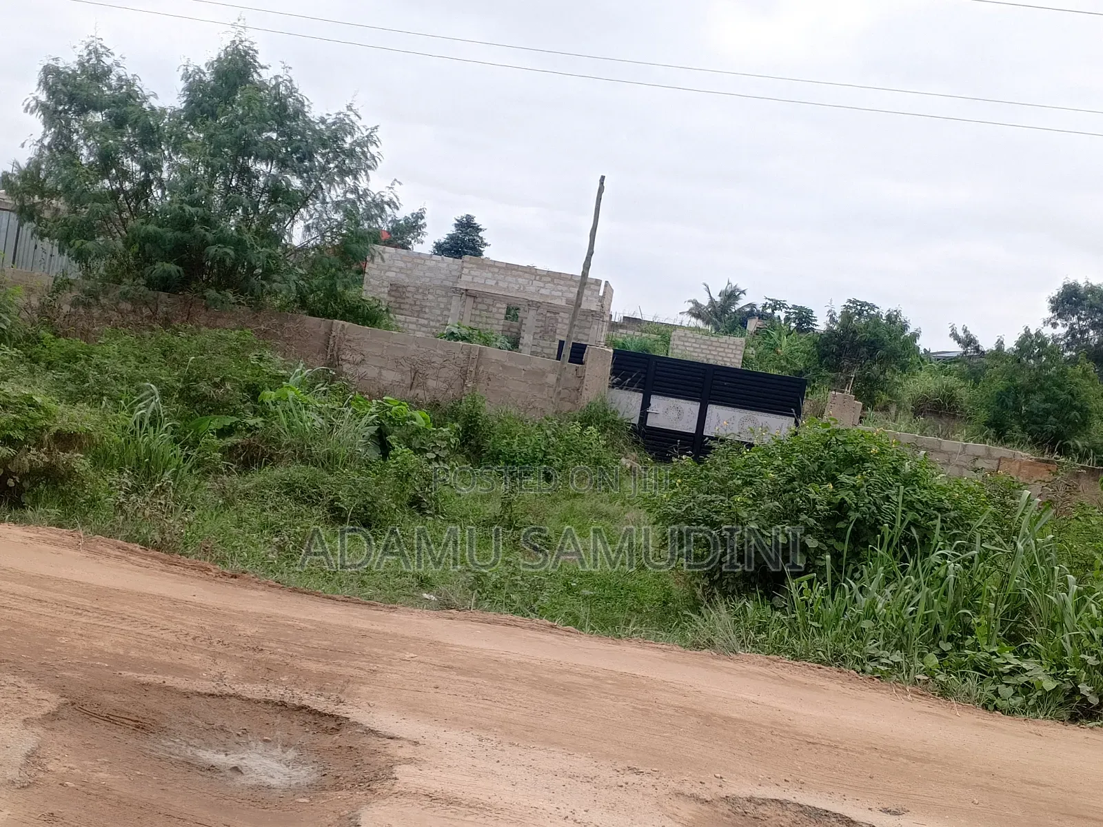 Land at Asabadi by the Road