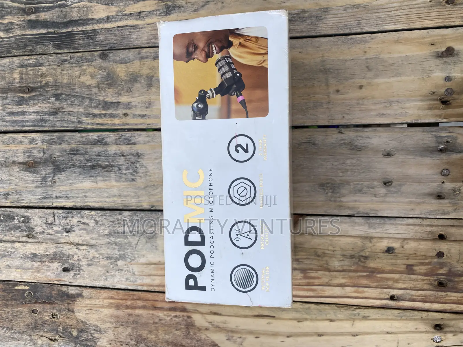 Røde Podmic Dynamic Podcasting Microphone.
