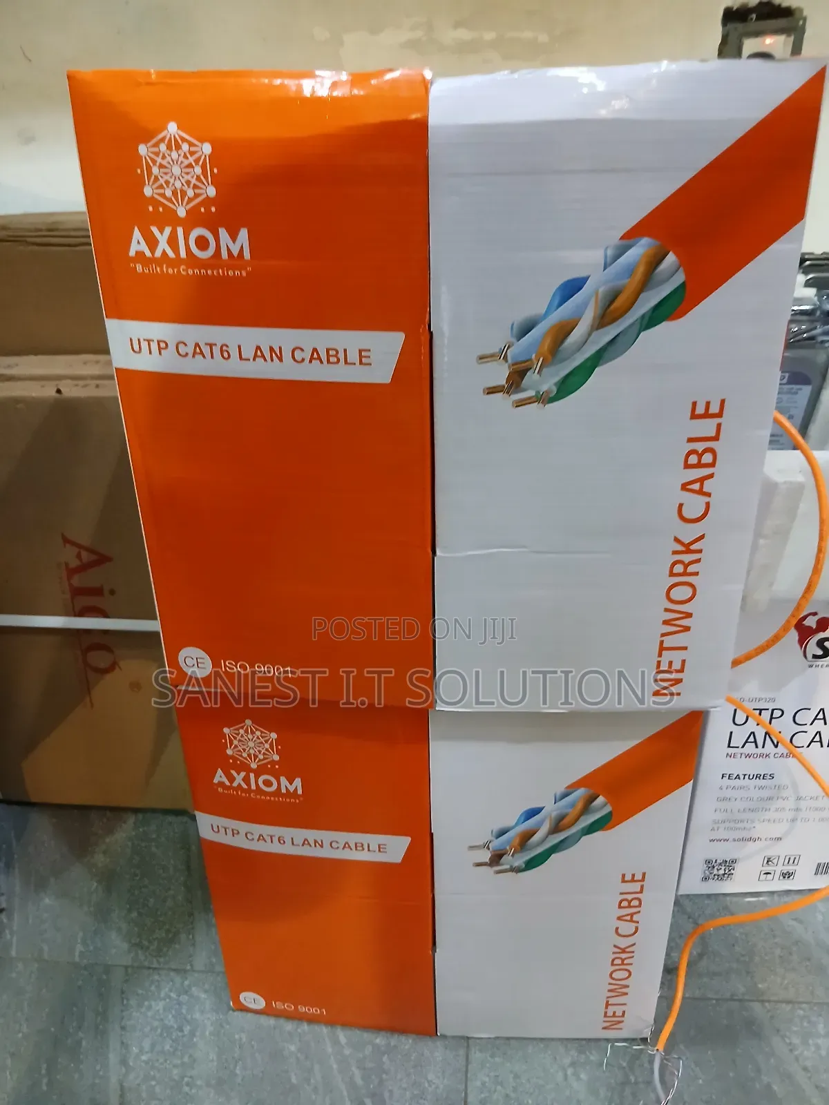 Axiom Cat6 Network Lan Cable 305 Meters