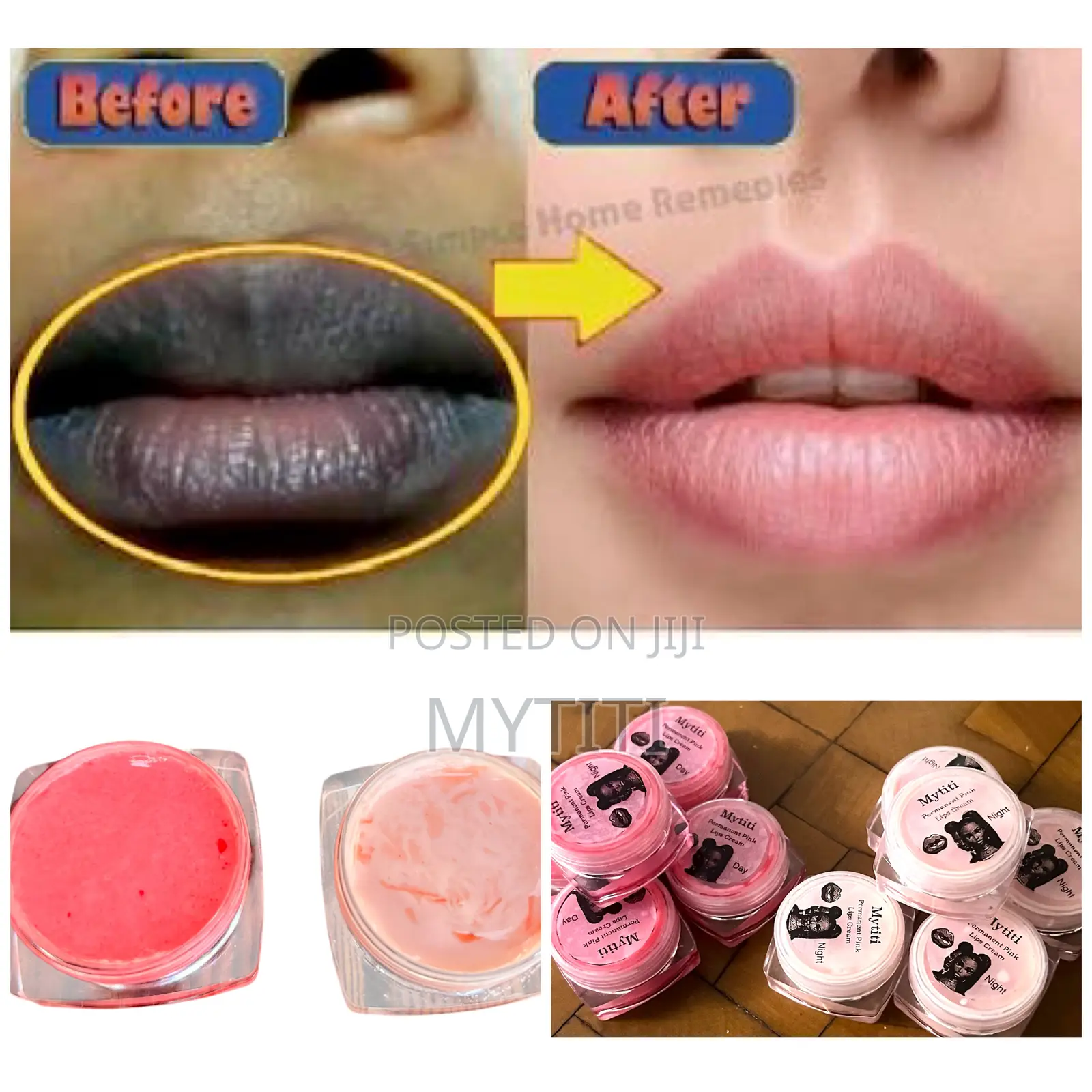 7 Days Permanent Pink Lips Cream ( Mytiti)