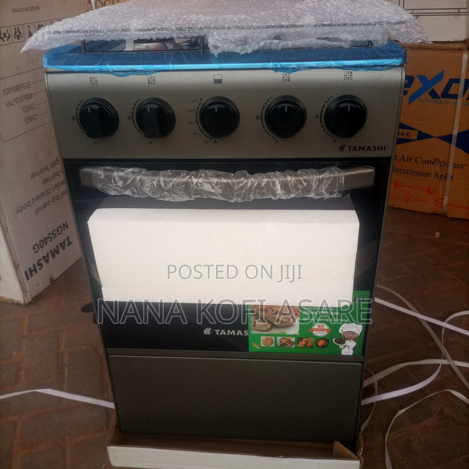 Tamashi 50x50 Gas Cooker With Oven
