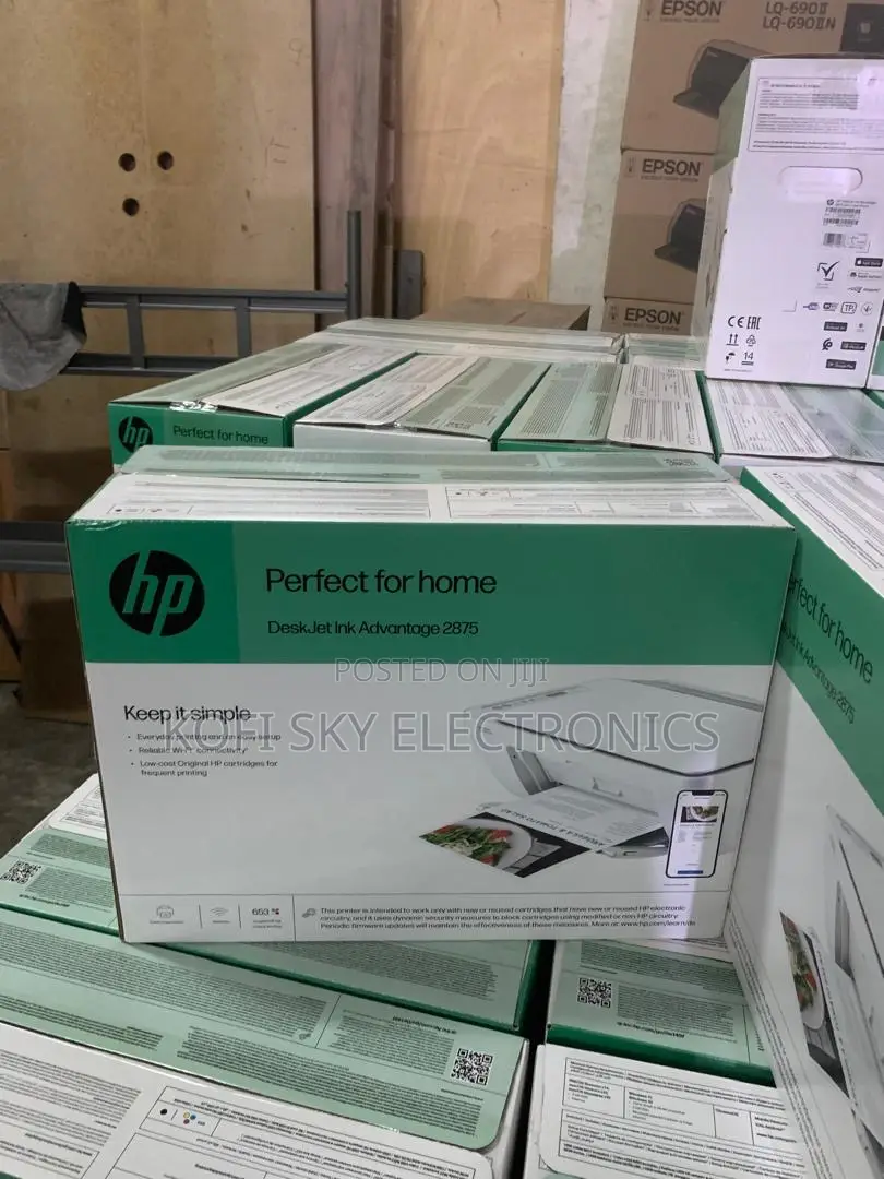 Newfangled Hp Deskjet 2875 3in1 Wireless Printer