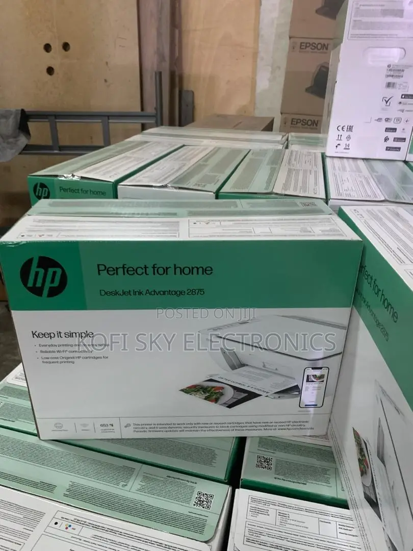 Newfangled Hp Deskjet 2875 3in1 Wireless Printer