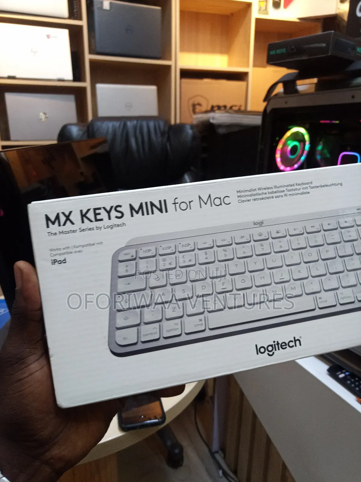 Logitech Mx Keys Mini for Mac Minimalist Wireless Illuminated