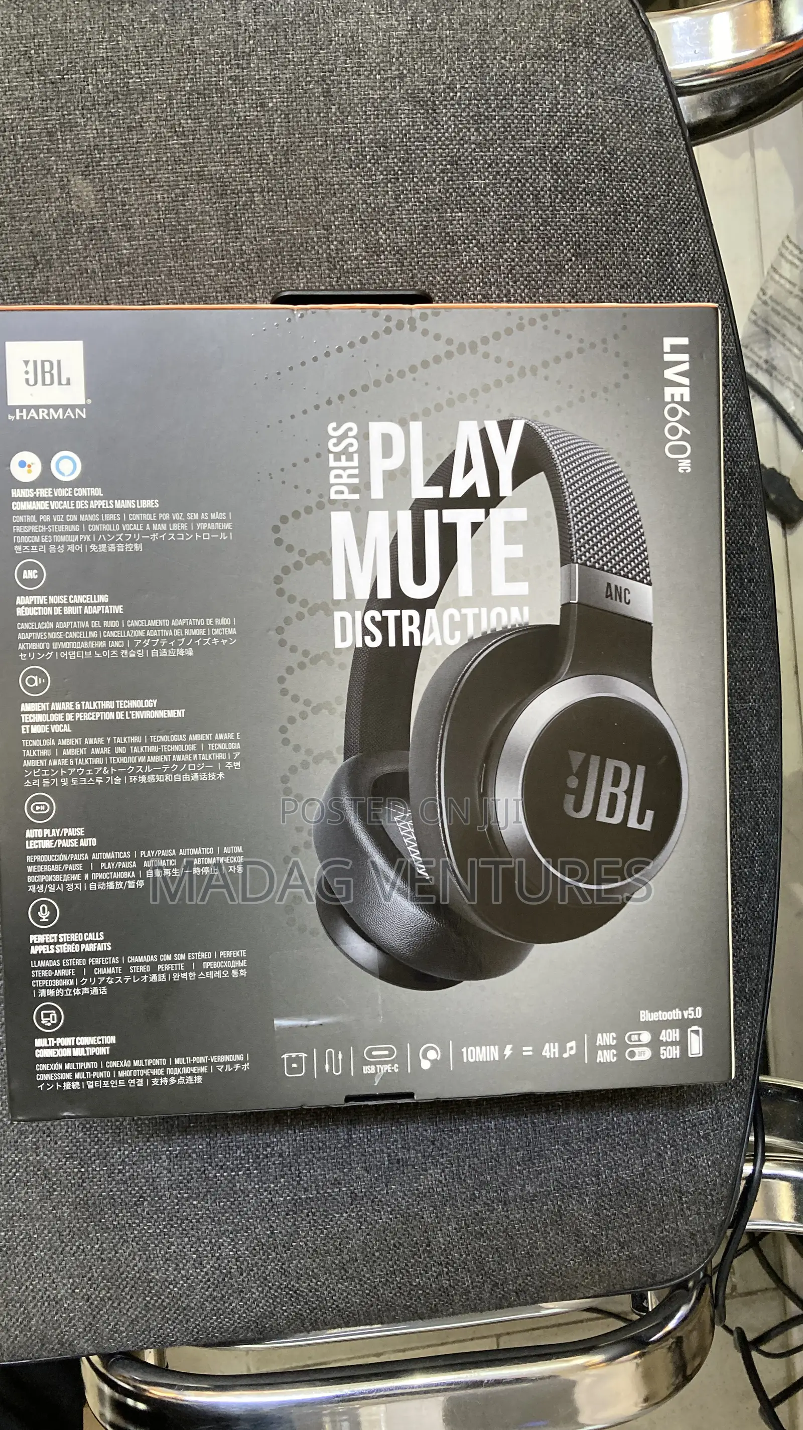 JBL Live 660nc - Wireless Over-Ear Noise Cancelling