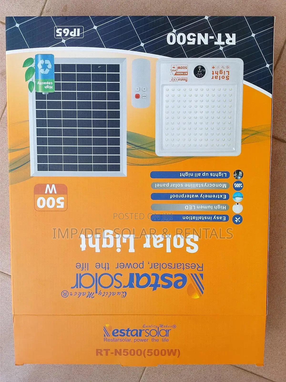 Solar Light 500w