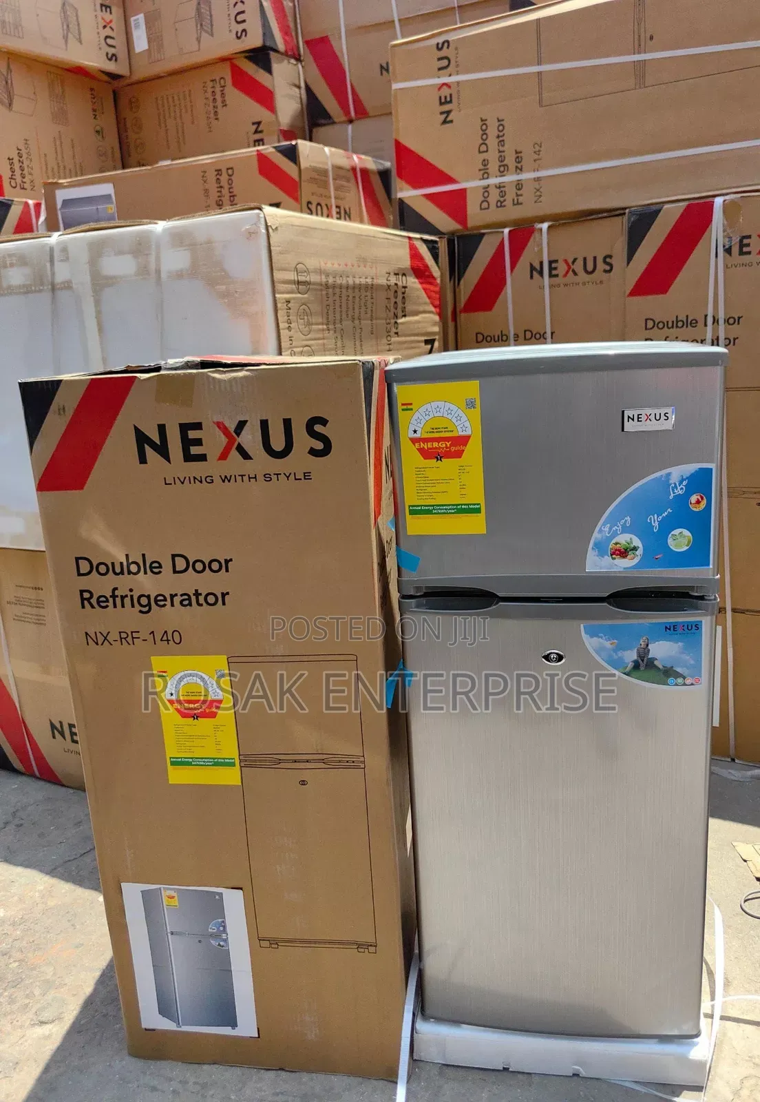Nexus Rf-140 Fridge
 *118ltrs*