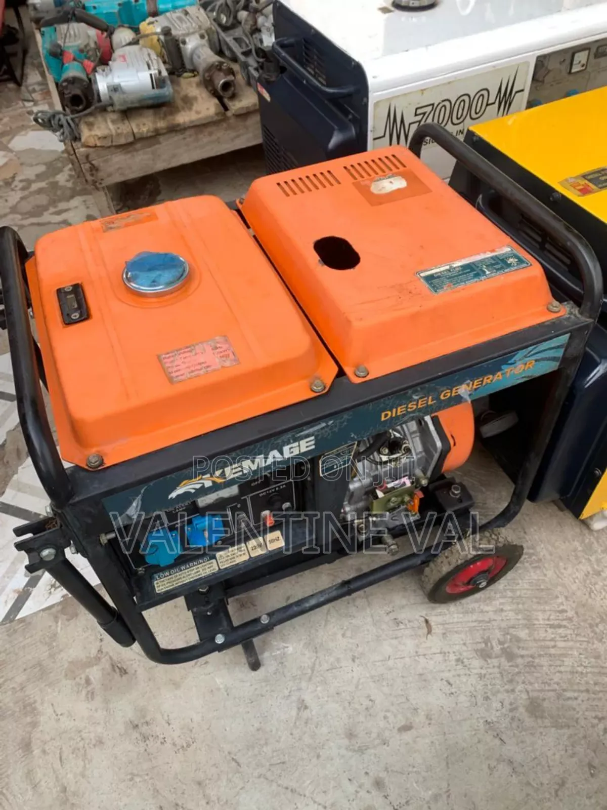 5.5 Kva Diesel Generator Working Perfectly Foriegn Used