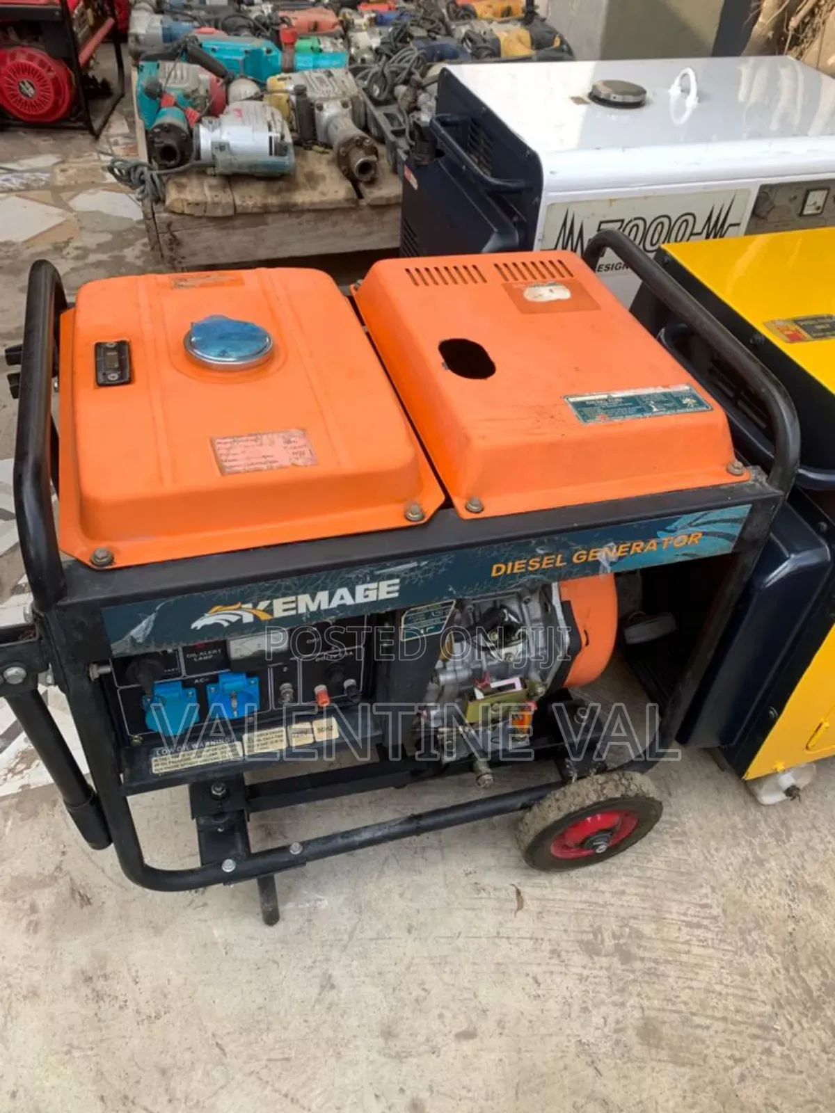 5.5 Kva Diesel Generator Working Perfectly Foriegn Used