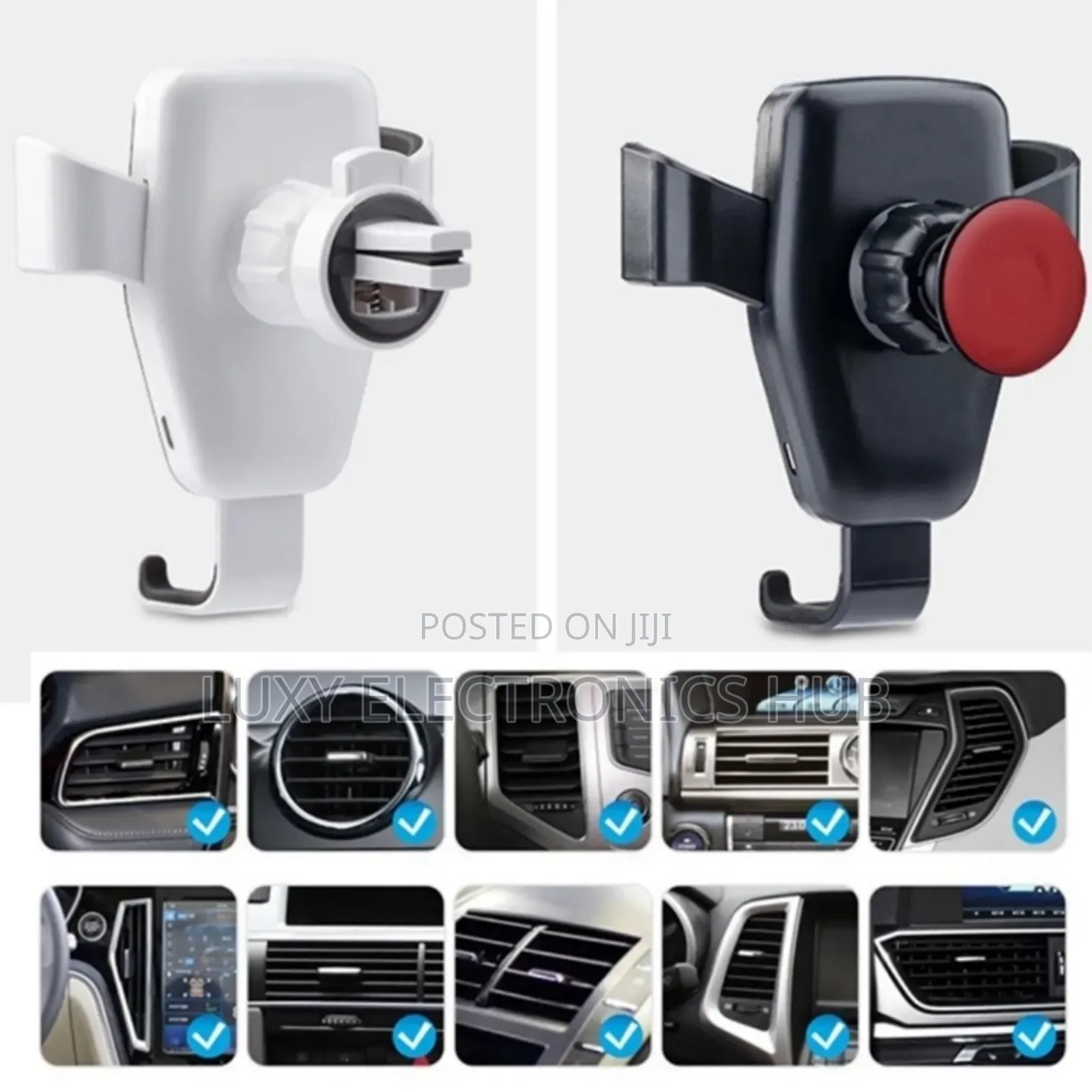 Car Stand With Wireless Charger