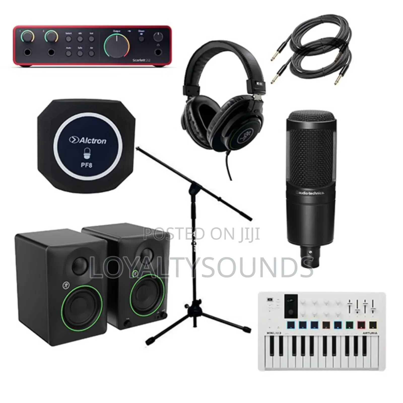 Complete Production Bundle With Focusrite 2i2 4th Generation