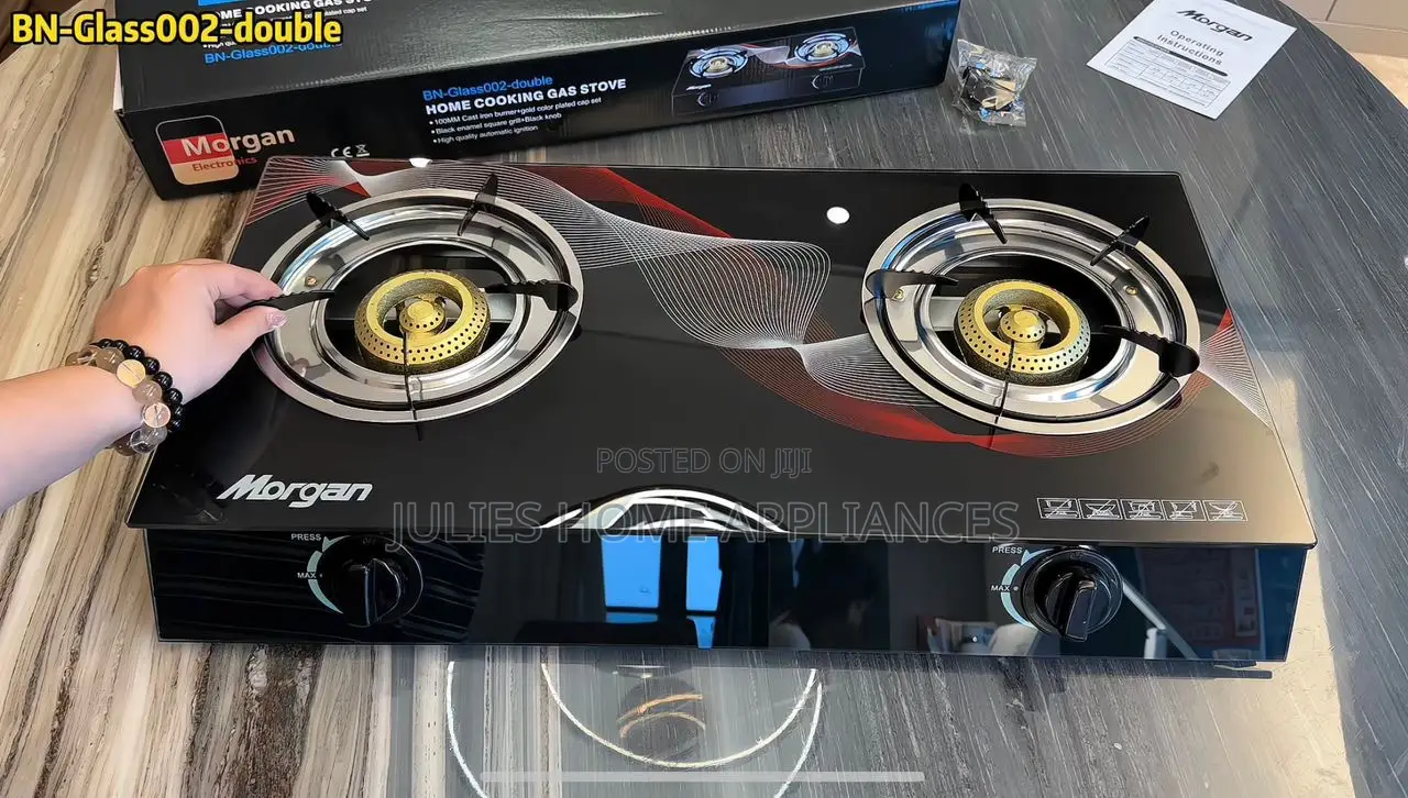 Luxury 2 Burner Automatic Gas Stove
