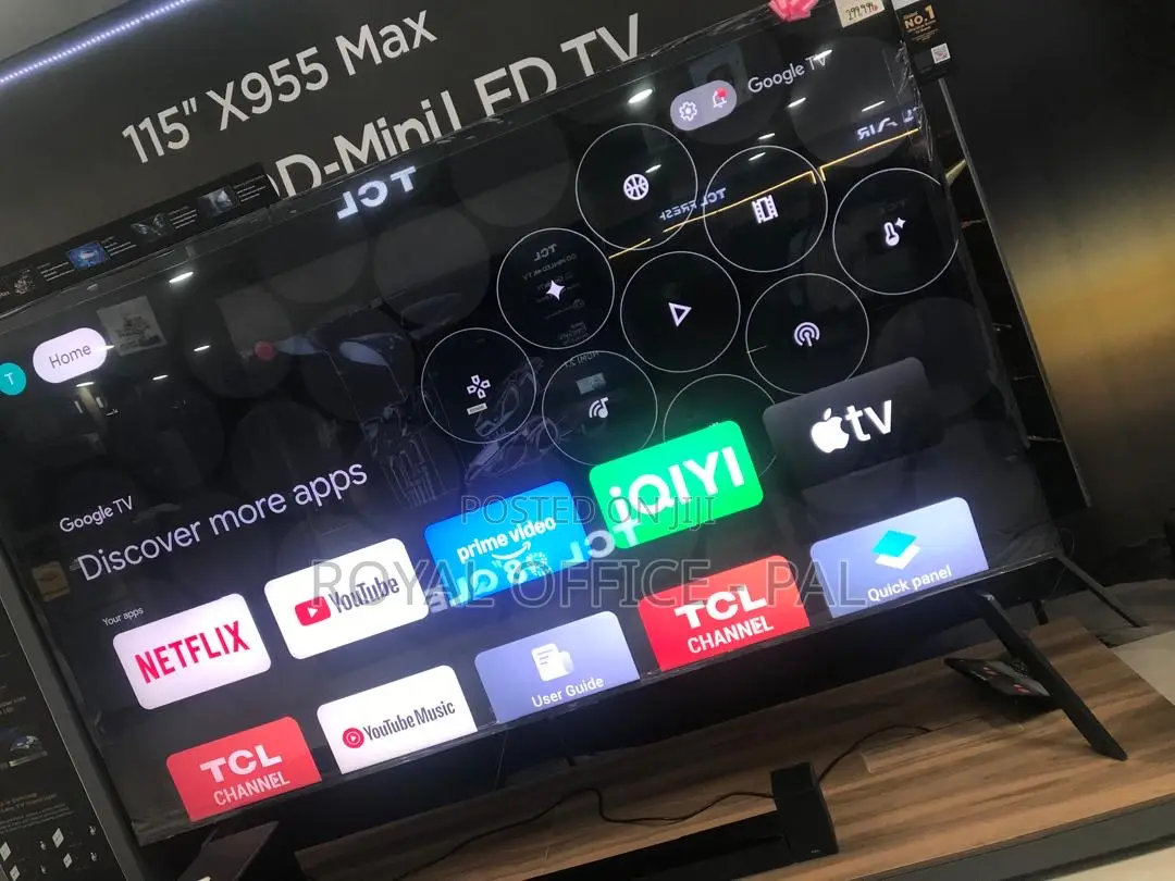 TCL Uhd 55inch Christmas Promo Television Set
