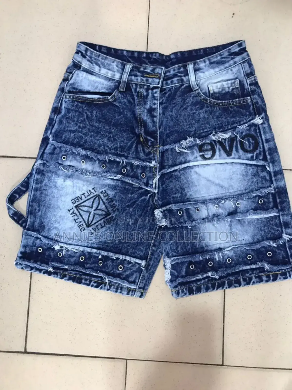 Unisex Jeans Shorts 6-13yrs