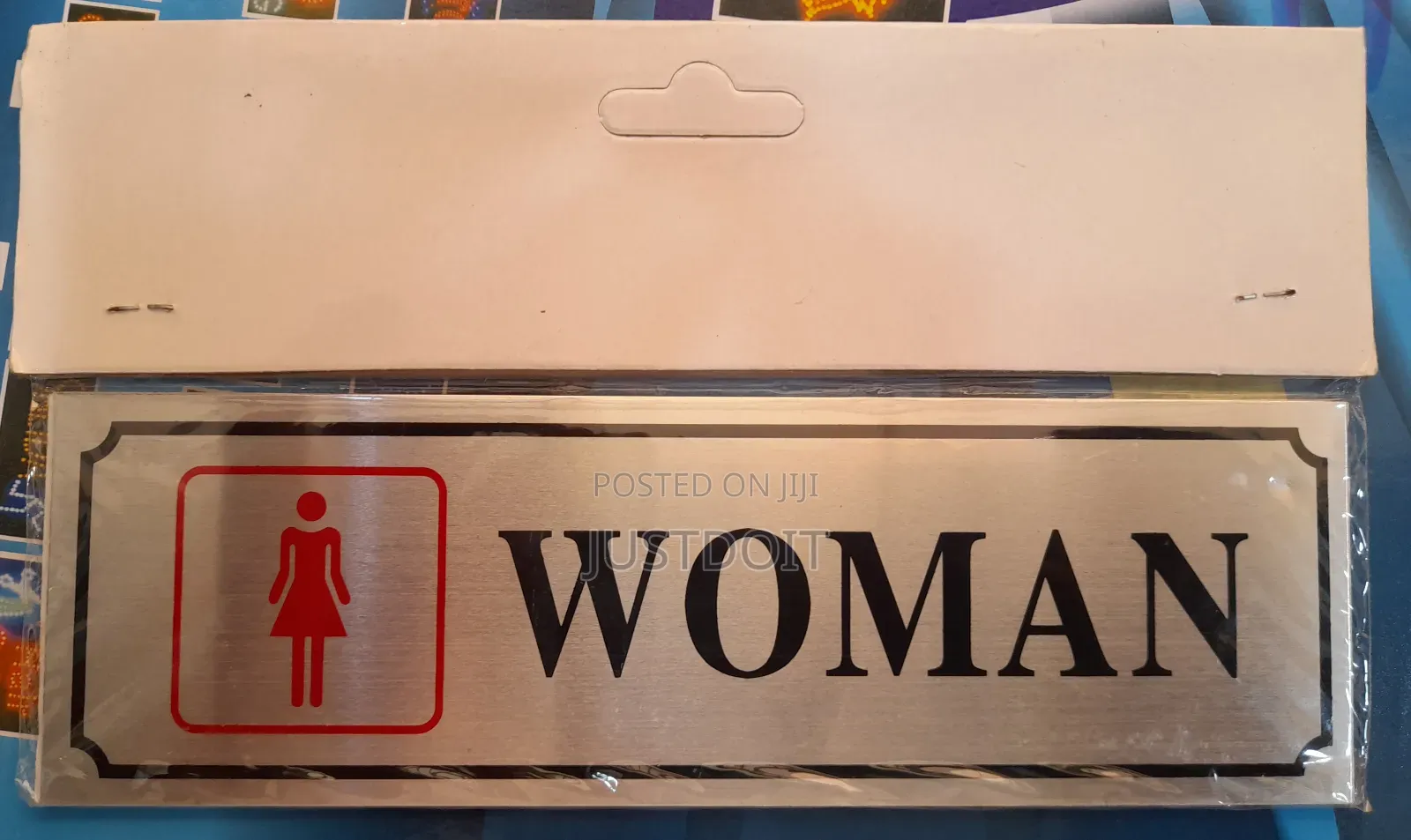 Man / Woman Washroom Signs