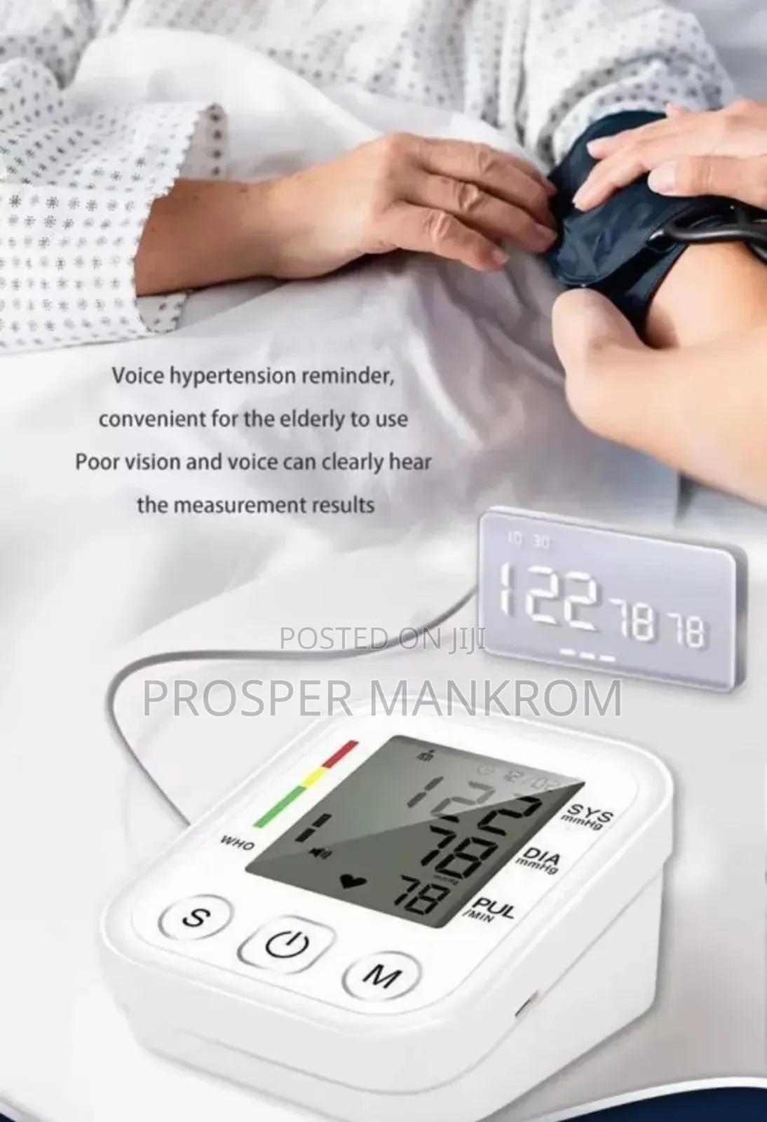Voice Blood Pressure Monitor