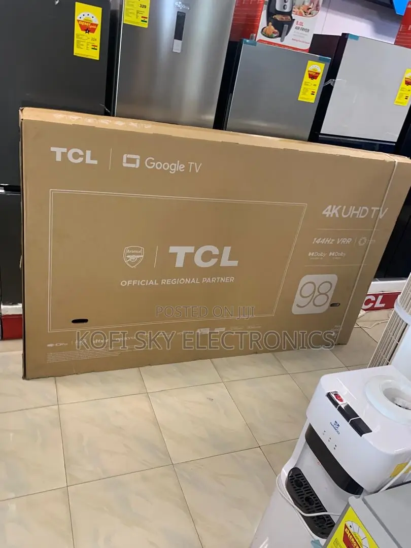 TCL 98c655 Tv98 Qled Smart Android Frameless Google Tv