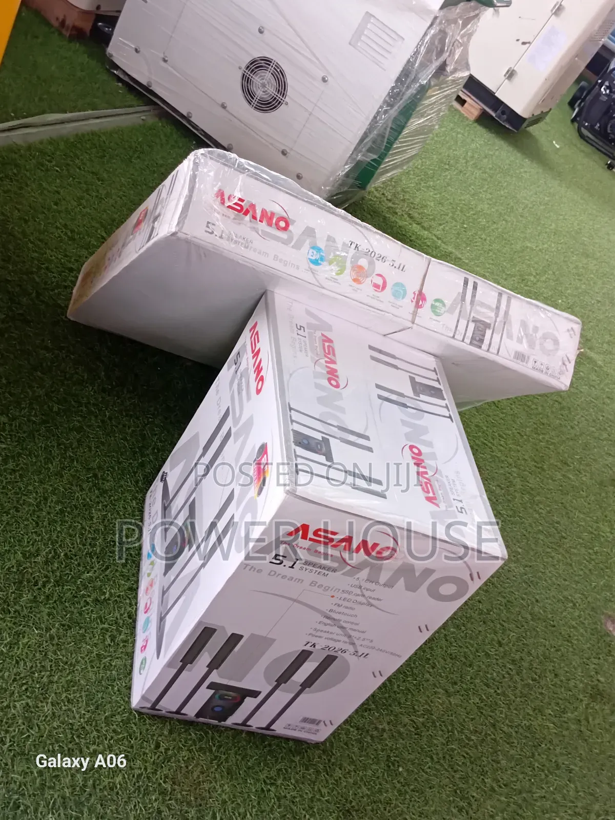 Asano 5.1 Speaker System With Deep Bass Output