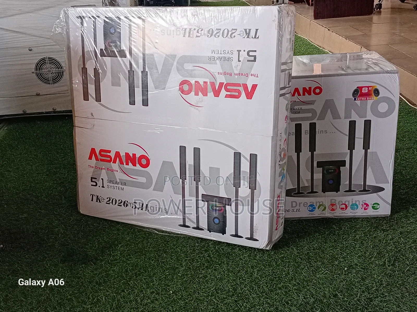 Asano High Power 5.1 Multimedia Speaker System