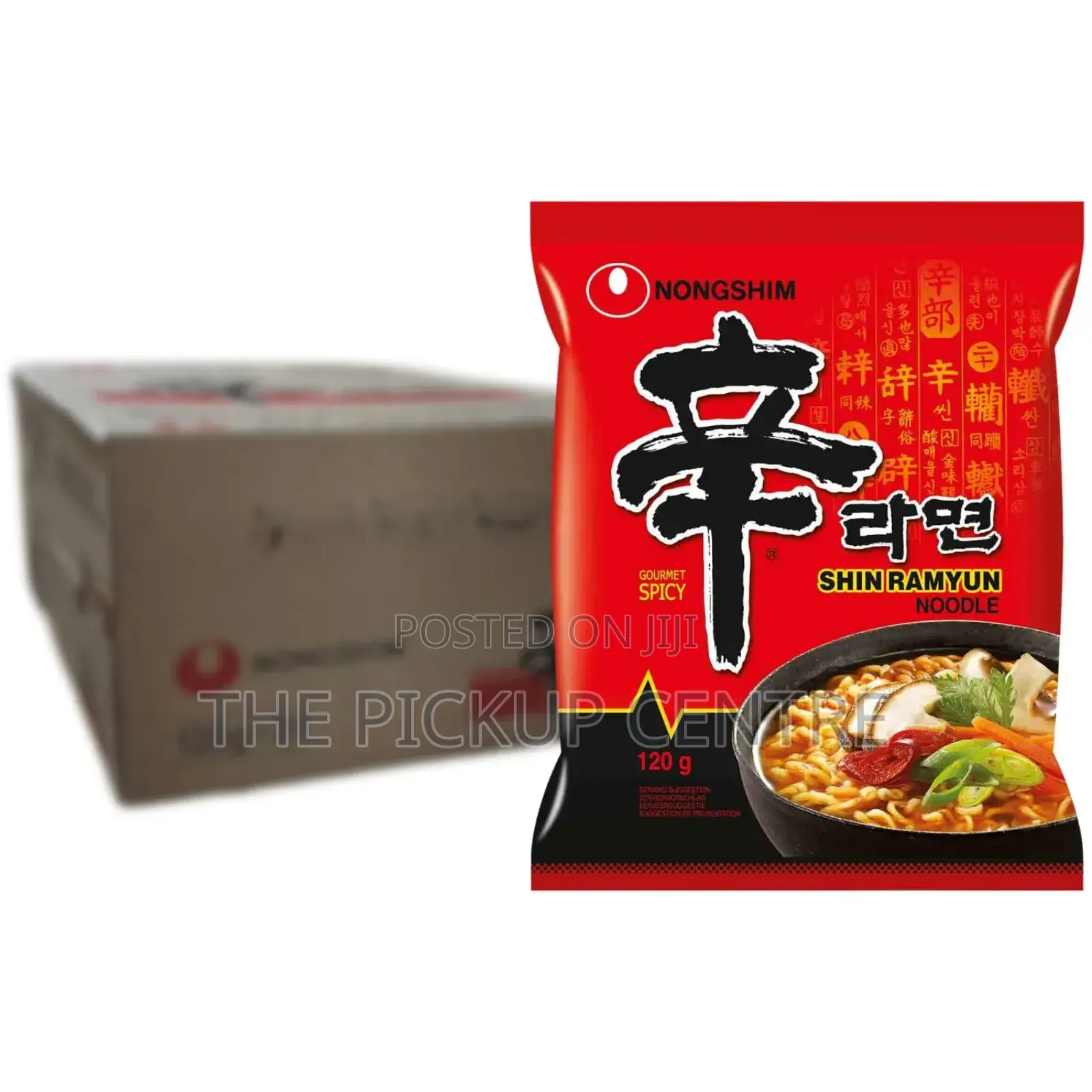 Nongshim Sachet Noodles 20×120g