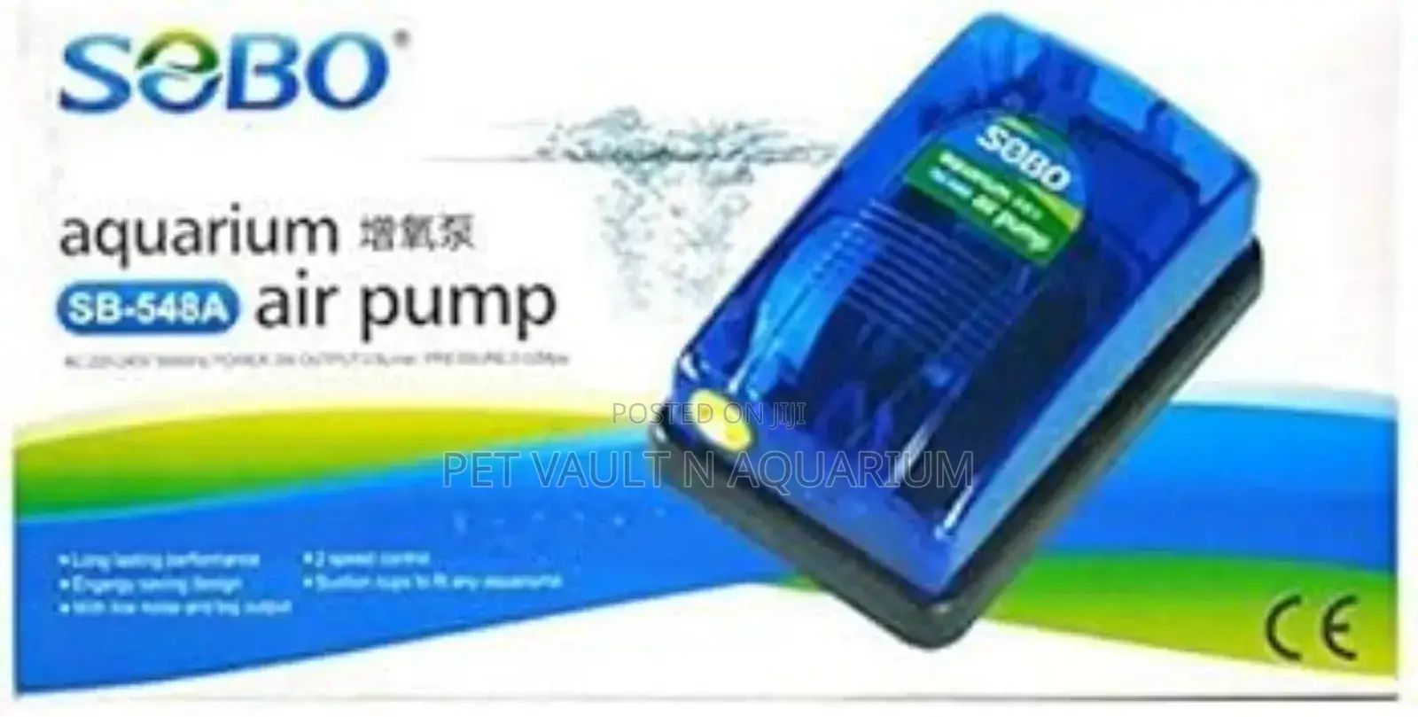 Sobo Air Pump Single Outlet