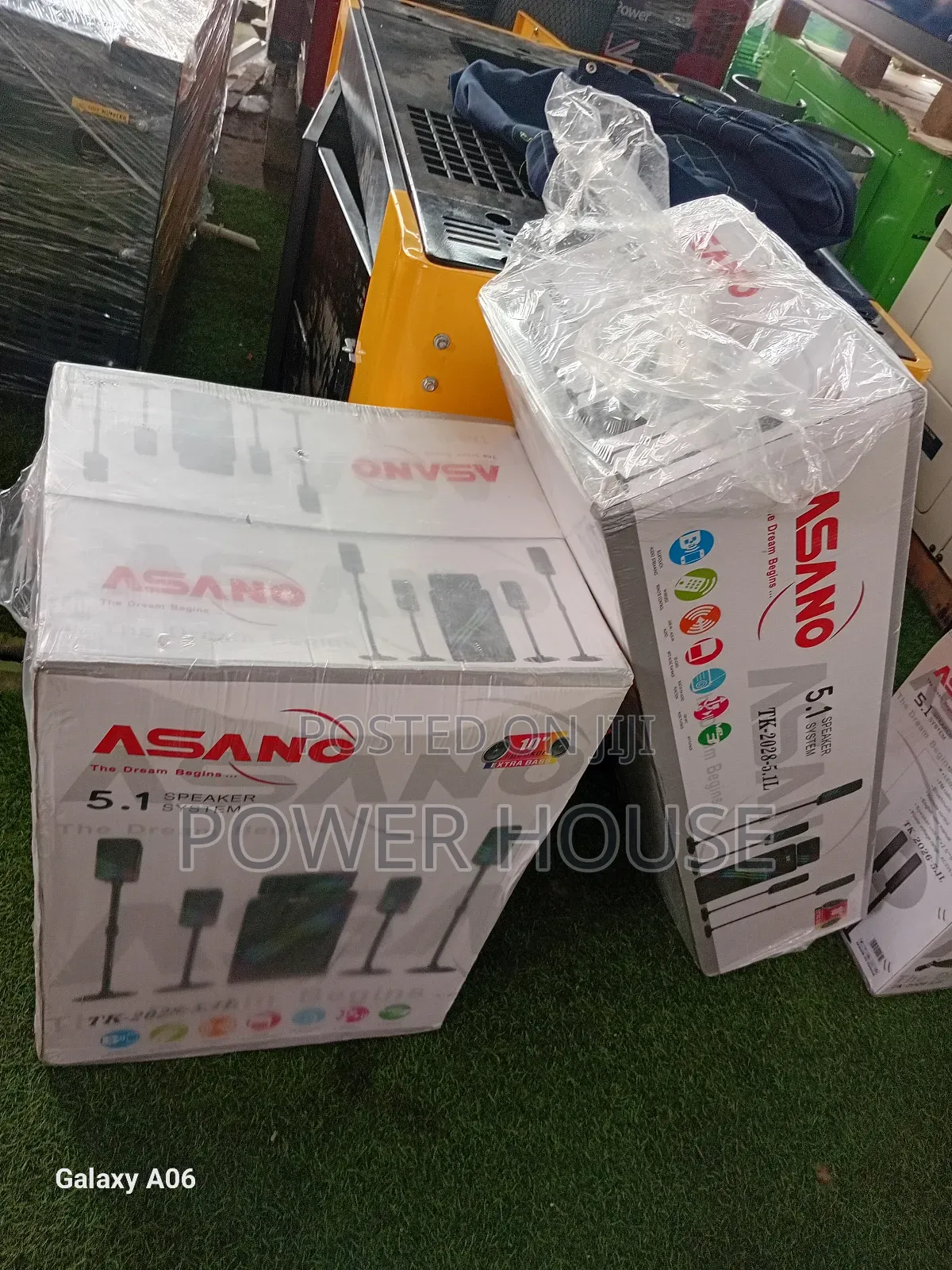Powerful 5.1 Asano Speaker System With Clear Sound