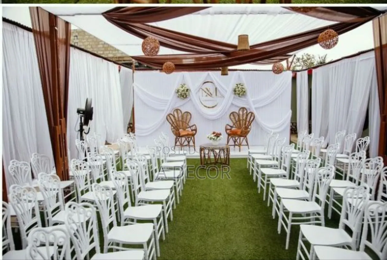 Traditional Engagement Setup 150 People