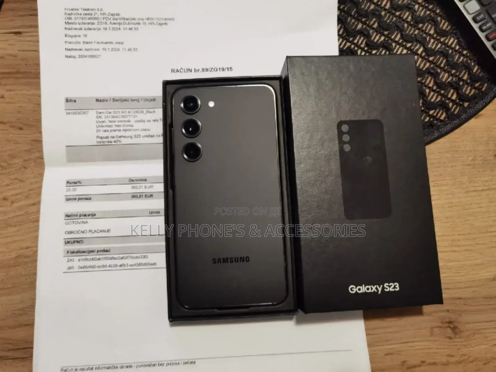 New Samsung Galaxy S23 256 GB Blue