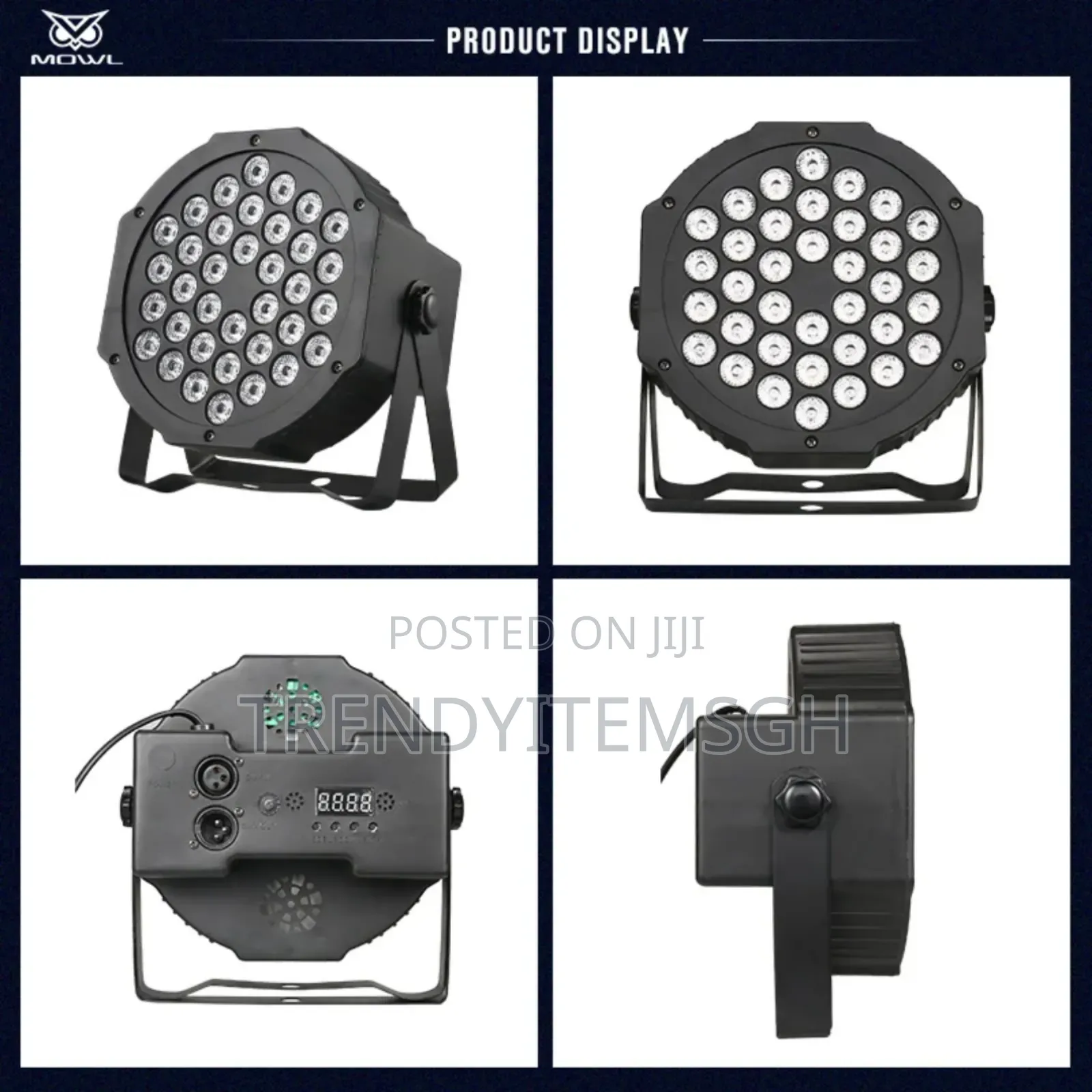 36pcs DMX Control RGB Disco Dj Party Stage Lighting