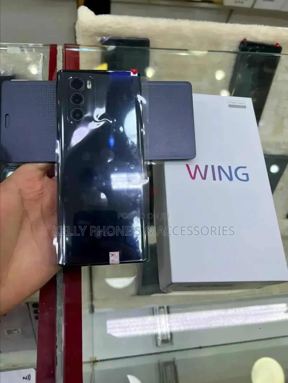 New LG Wing 5G 128 GB Black