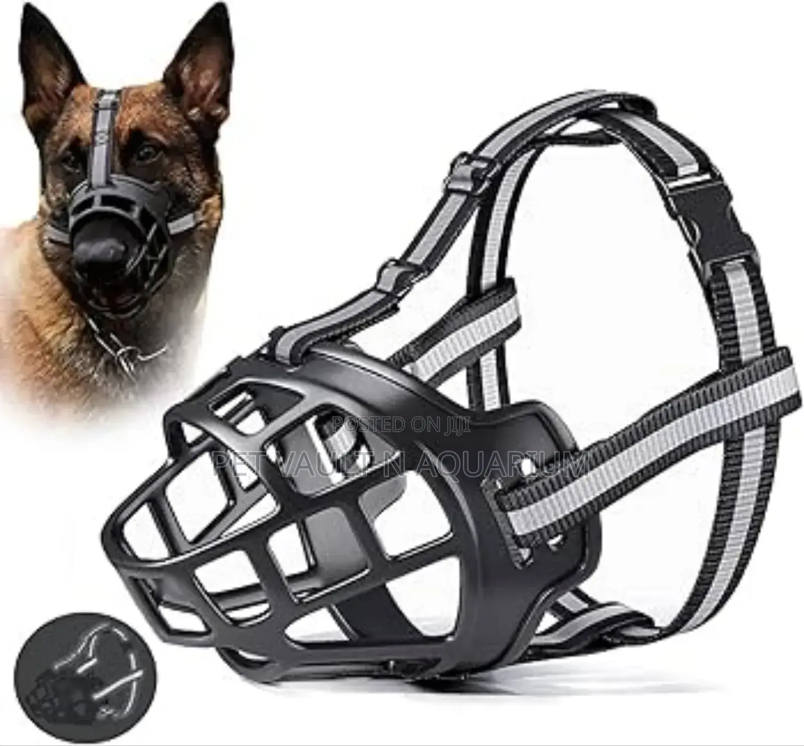 Adjustable Dog Muzzle (S,M,L,Xl)