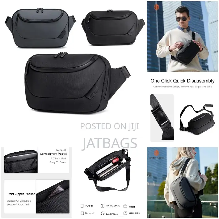 Arctic Hunter Premium Waist Crossbody Bag (Free Delivery)