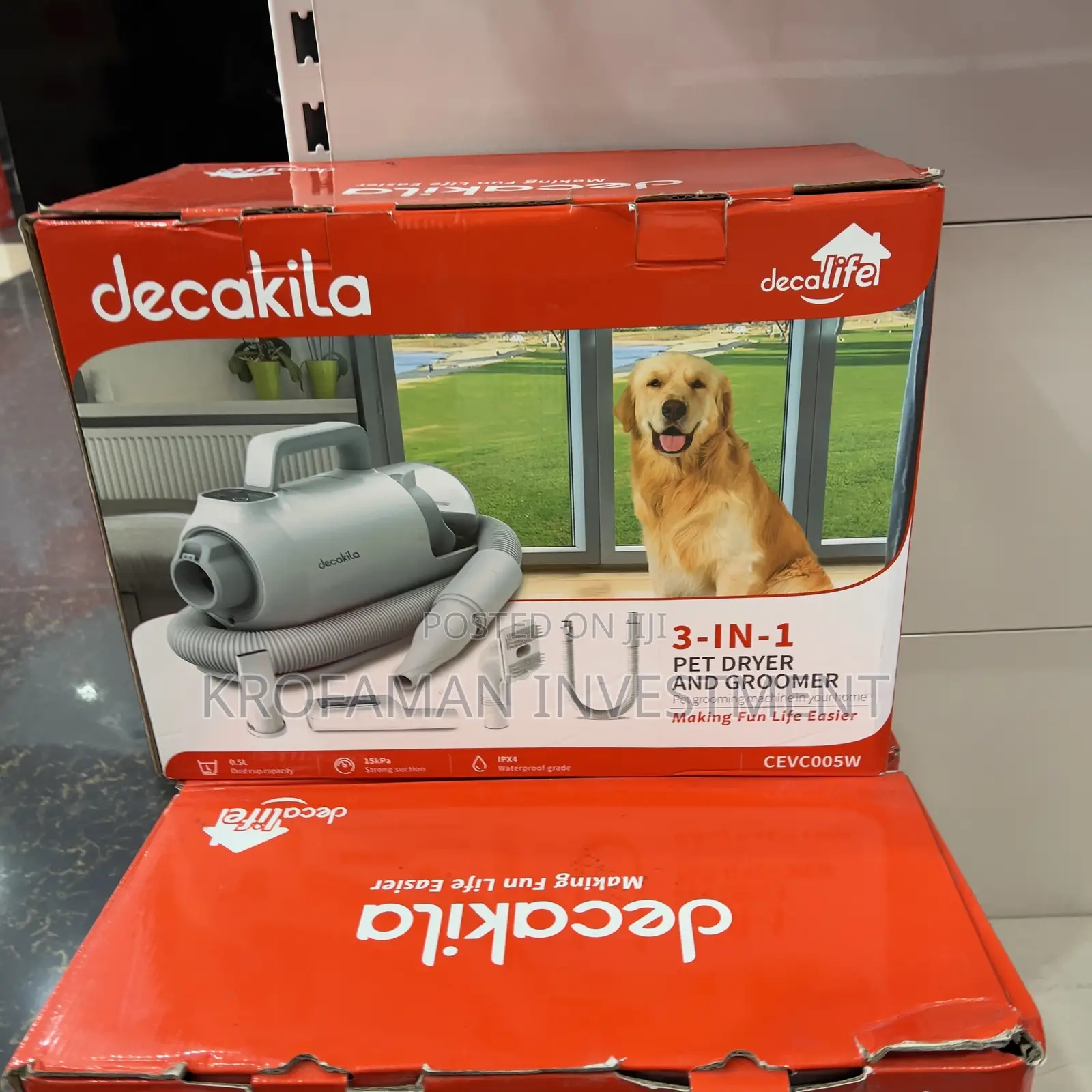 Decakila Pet Dryer and Groomer