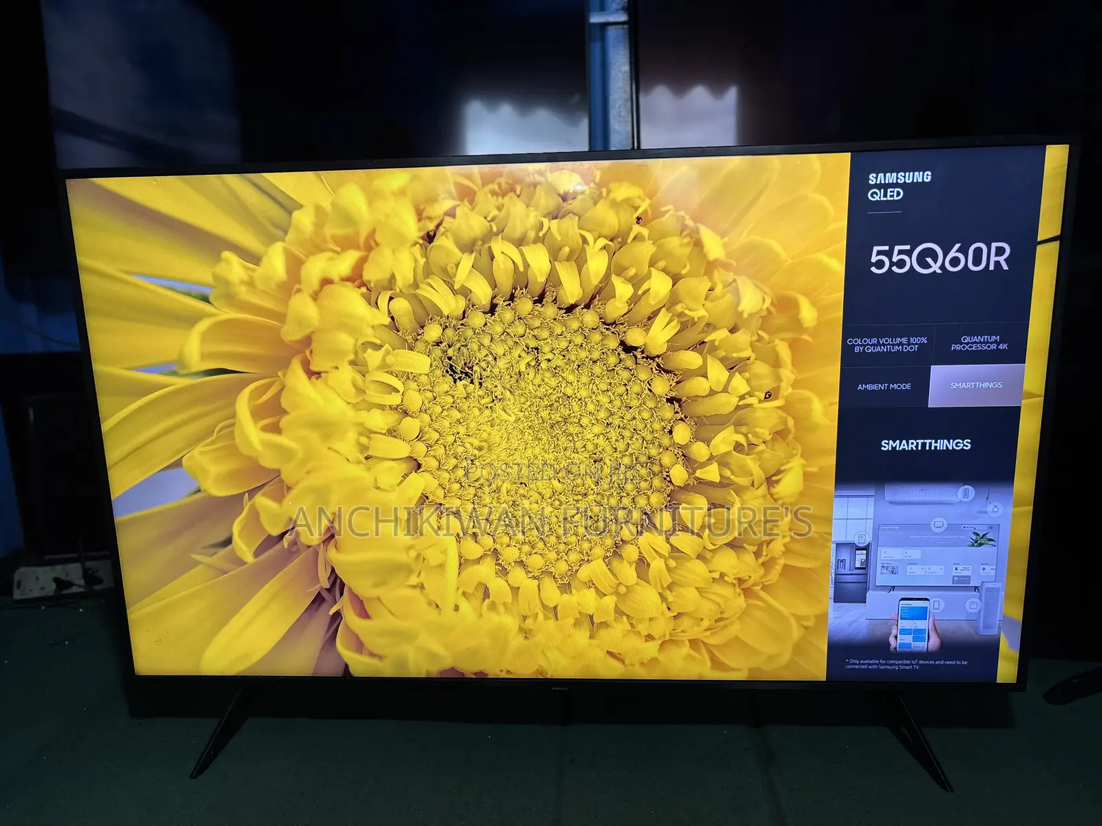 Qled 55 Inch Smart,Bluetooth,Digital Satellite,Samsungtv