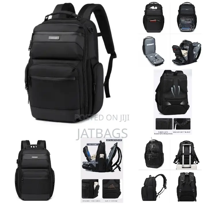 Ozuko Compact Ii Anti-Theft Waterproof Laptop Backpack (Free Delivery)