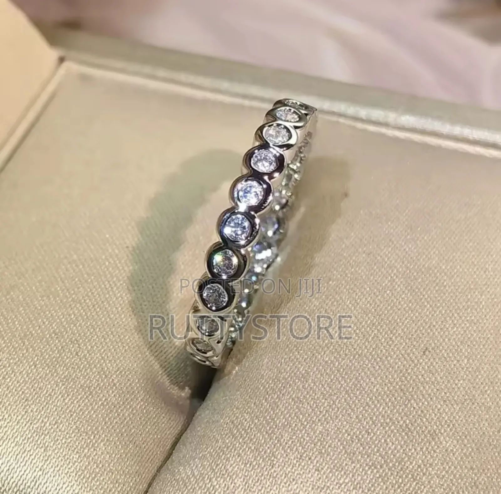Moon Sequence Engagement Ring
