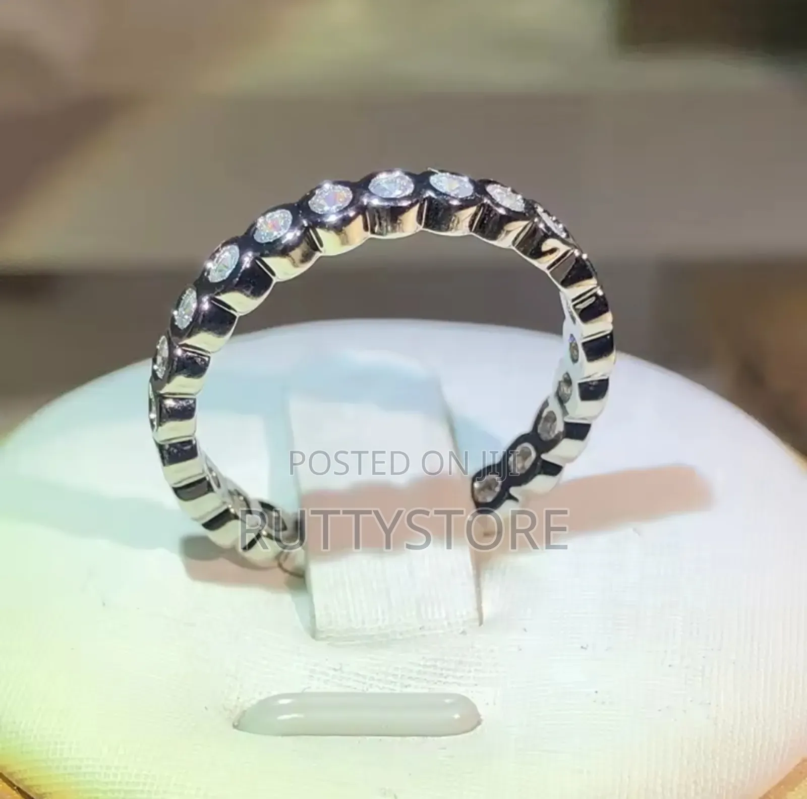 Moon Sequence Engagement Ring