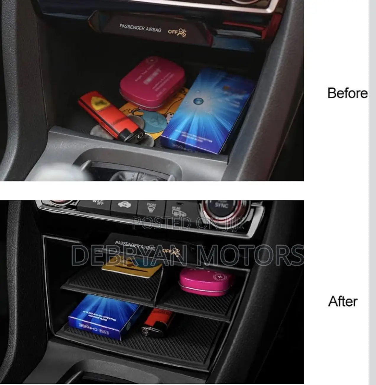(2016-2021) Honda Civic Center Console Storage Tray