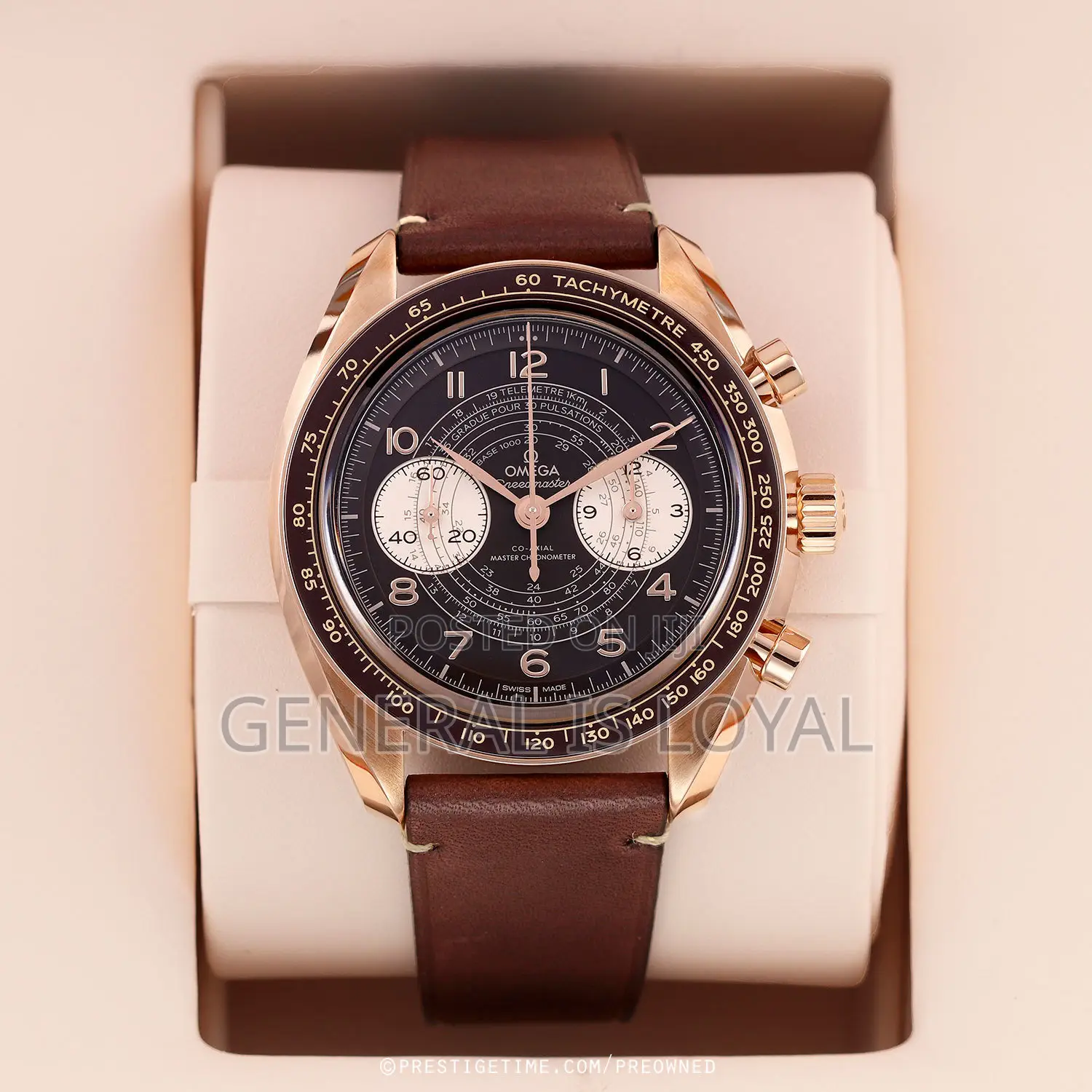 Omega Speedmaster Chronoscope Co-axial Master Chronometer Chrono 43 Mm