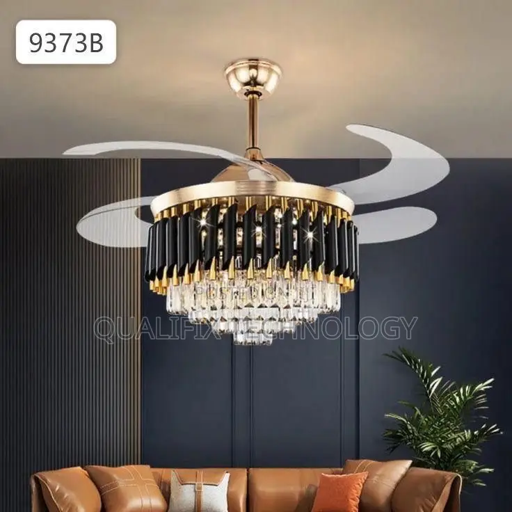Chandelier and Fan Light