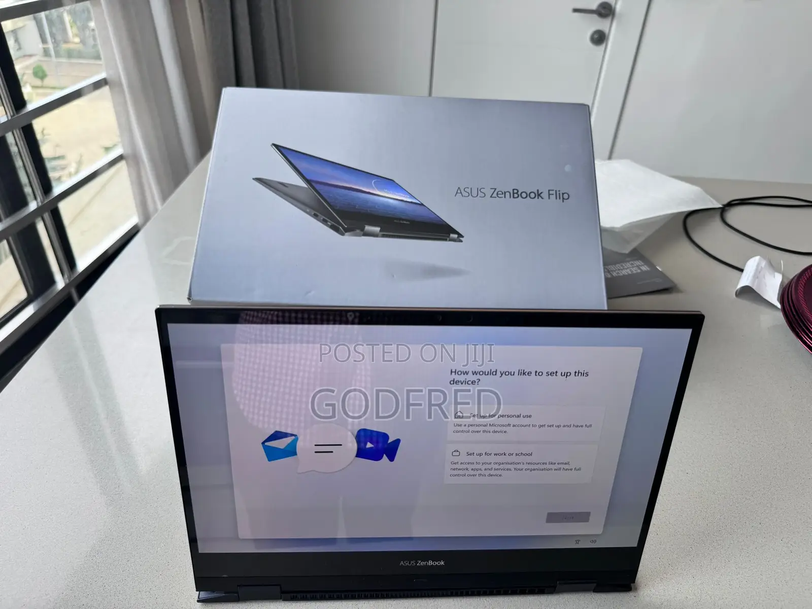 New Laptop Asus Zenbook Flip 13 UX363 16GB Intel Core i7 HDD+SSD 512GB
