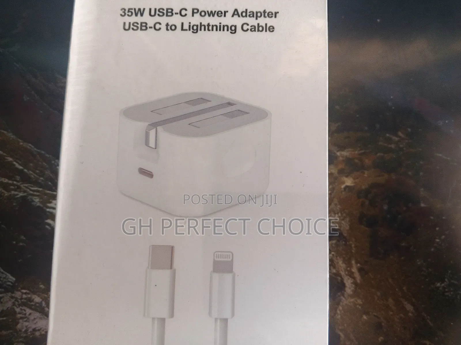 iPhone Type C Fast Charger, 3-pin, Premium Quality