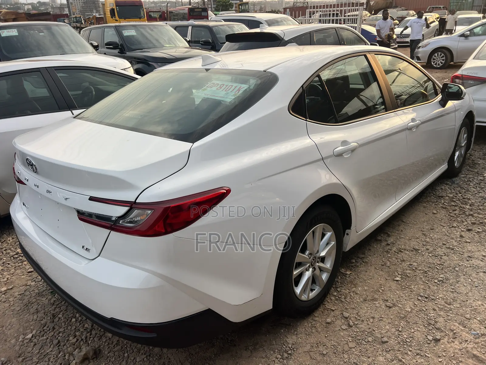 New Toyota Camry LE 2025 White