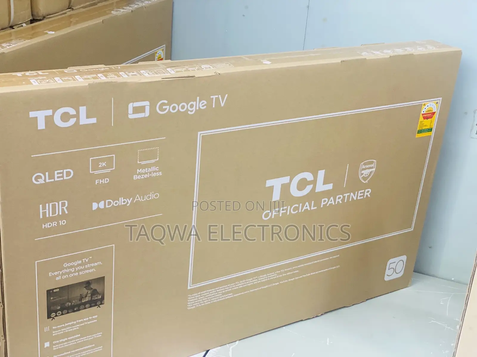 TCL 50s5k- 50” Uhd Android Tv