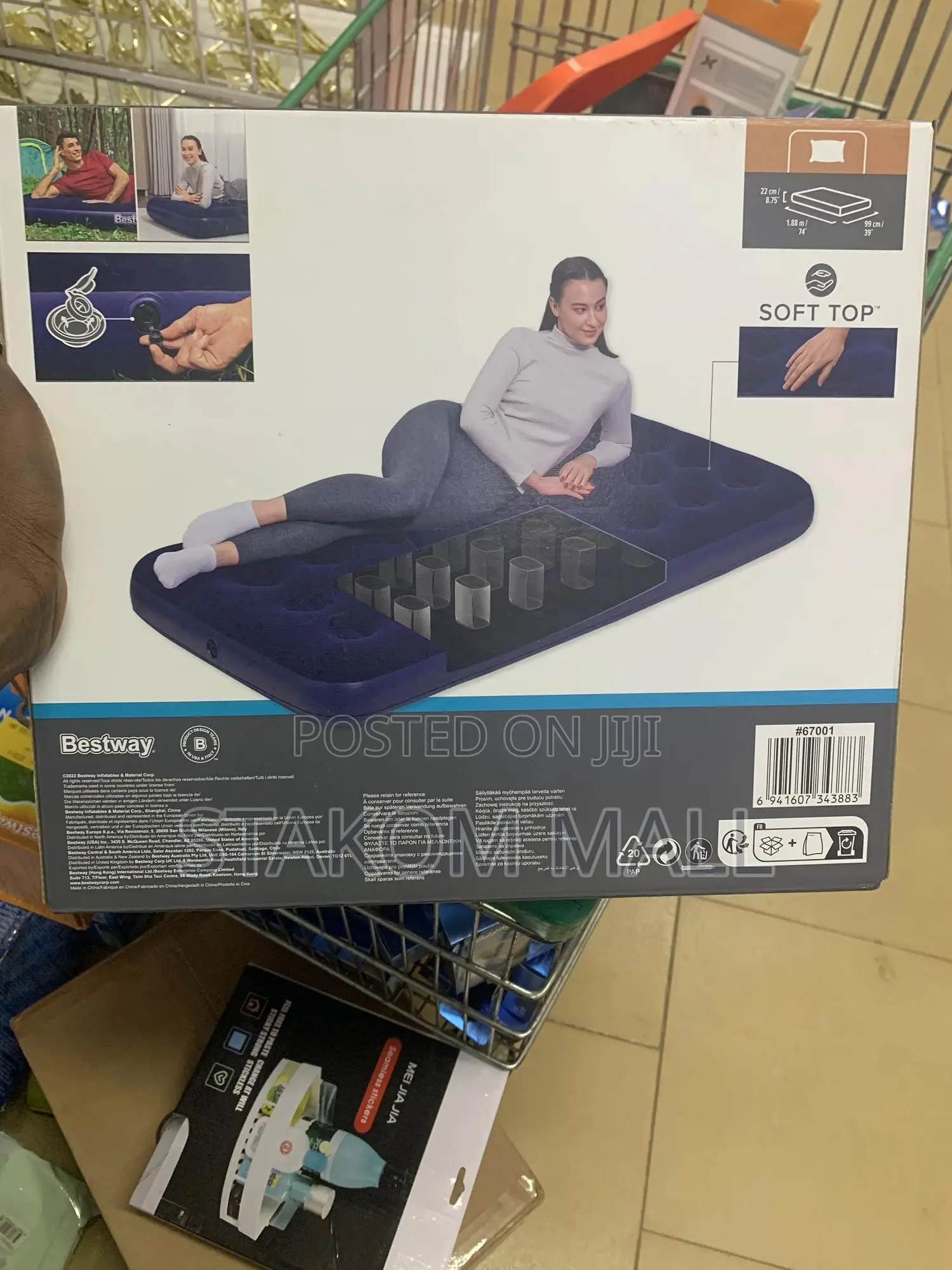 Air Mattress - For Indoor And Outdoor Use