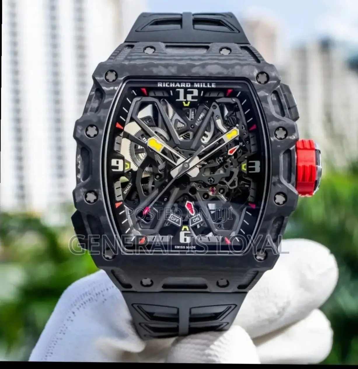2024 Rm 35-03 Rafa Nadal Black Carbon / Quartz Tpt