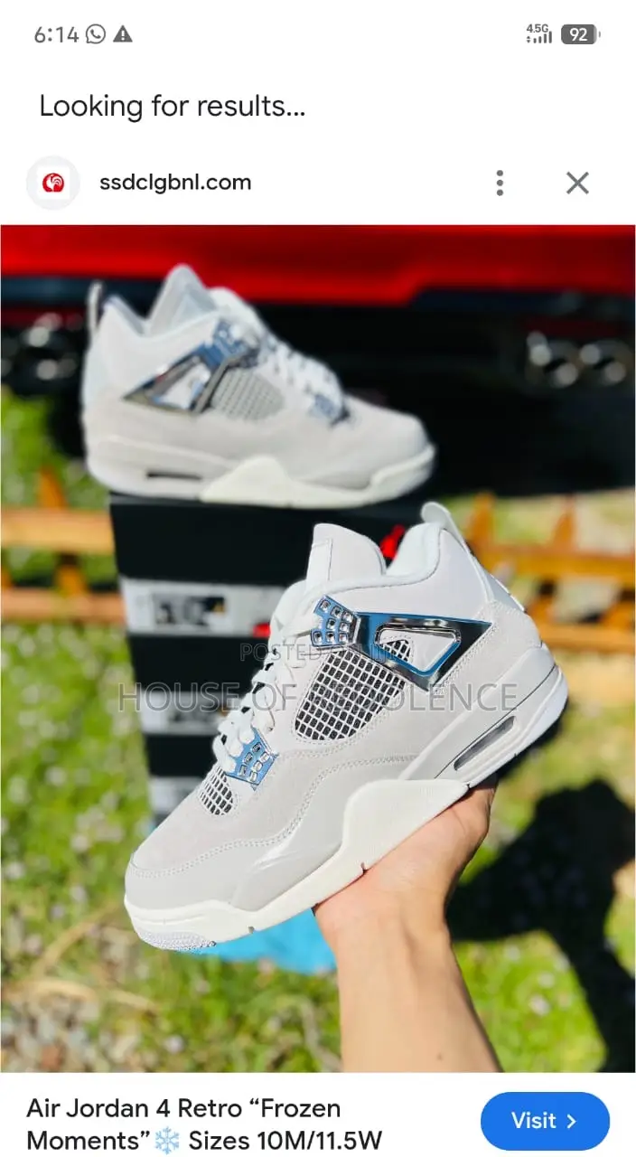 Air Jordan 4 Retro Frozen Moments