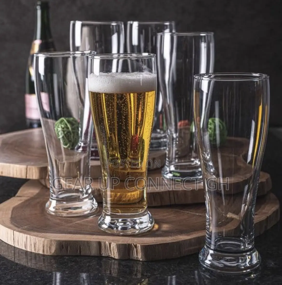 6 Pieces Beer Glass