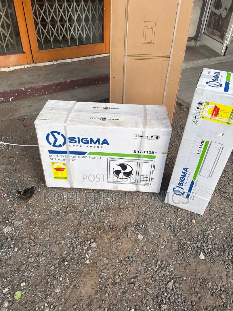Sigma 1.5hp High-Efficiency Split Ac – Brand New in Box